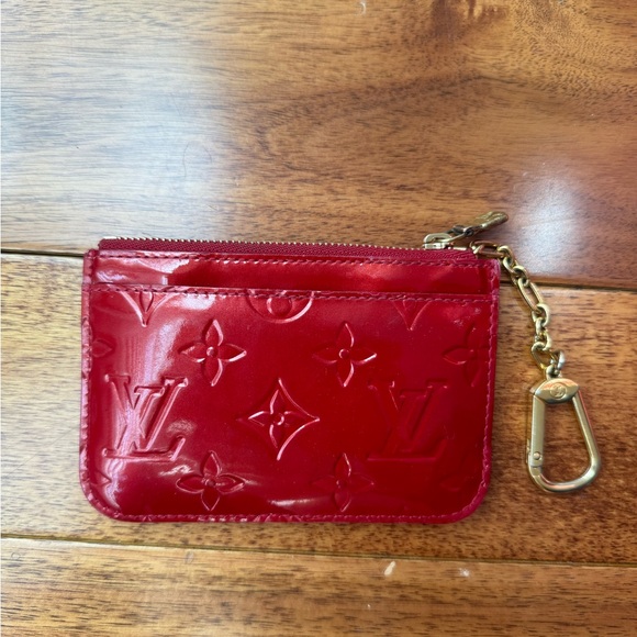 LOUIS VUITTON Vernis Pochette ClesNM Coin Purse Amethyst - Picture 3 of 3